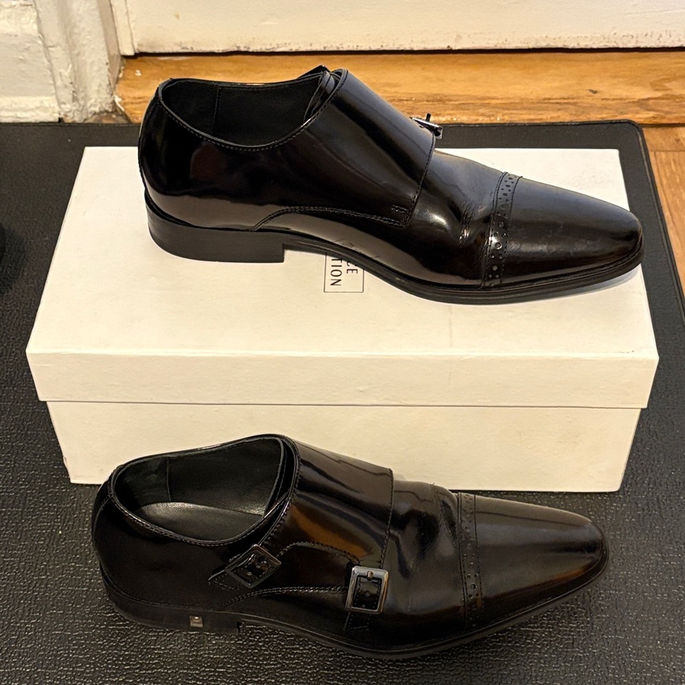 Versace Collection Patent Leather Loafers